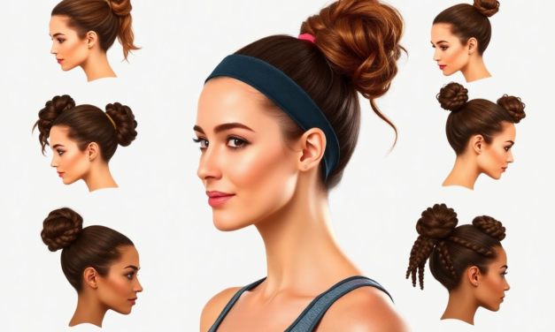 10 coiffures pratiques et rapides pour une séance de gym réussie
