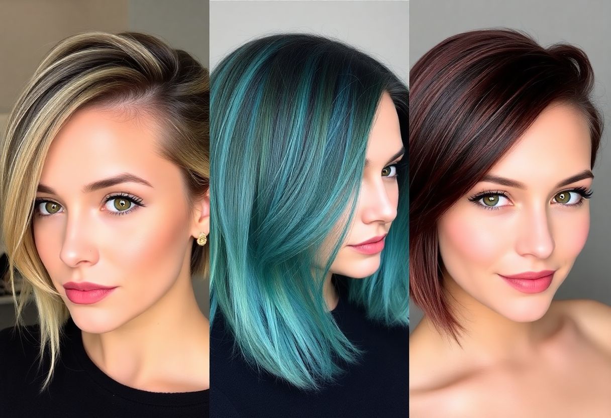 Guide complet pour choisir la meilleure technique de coloration pour cheveux courts.